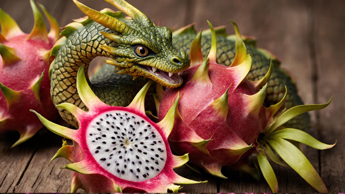 Fresh dragon fruit ready for sale in Pakistan market Mother Nature PK